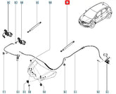 Captur Kaput Amortisörü Şema